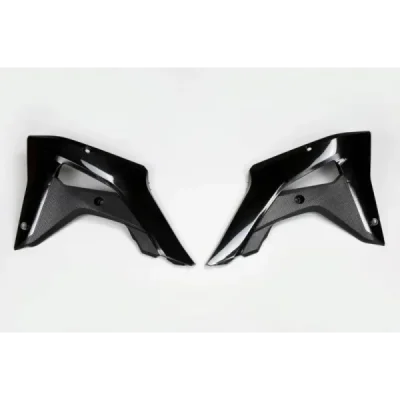 Osłony chłodnicy UFO Honda CRF 250R 18 CRF 450RX 17-18 czarne (HO04683001)