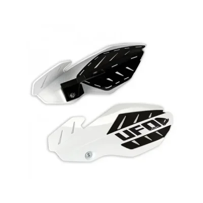 Osłony rąk handbary UFO Flame Honda CRF 250 12-17 CRF 450 12-16 białe czarne (HO04678041) Osłony rąk handbary UFO Flame Honda CRF 250 12-17 CRF 450 12-16 białe czarne (HO04678041)