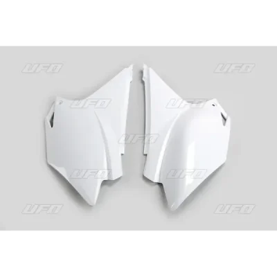 Komplet plastikowych osłon bocznych tylnych UFO Honda CRF 230 15-18 białe (HO04676041) Komplet plastikowych osłon bocznych tylnych UFO Honda CRF 230 15-18 białe (HO04676041)