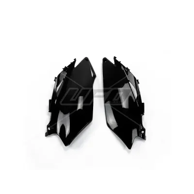 Komplet plastikowych osłon bocznych tylnych UFO Honda CRF 250R 11-13 CRF 450R 11-12 czarne model USA (HO04648001)