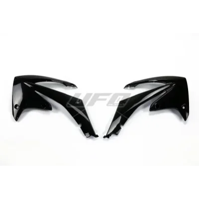 Osłony chłodnicy UFO Honda CRF 450R 09-12 CRF 250R 10-13 czarne (HO04637001)