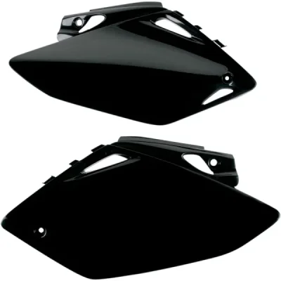 Komplet plastikowych osłon bocznych tylnych UFO Honda CRF 450R 07-08 czarne (HO04616001) Komplet plastikowych osłon bocznych tylnych UFO Honda CRF 450R 07-08 czarne (HO04616001)