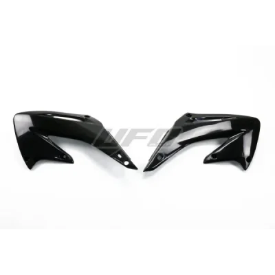 Osłony chłodnicy UFO Honda CR 125 250 02-07 czarne (HO03689001)