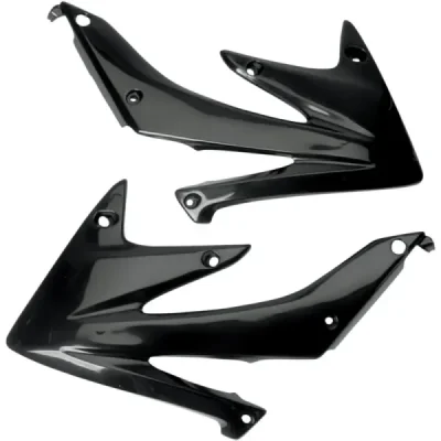 Osłony chłodnicy UFO Honda CRF 450R 05-08 czarne (HO03655001)