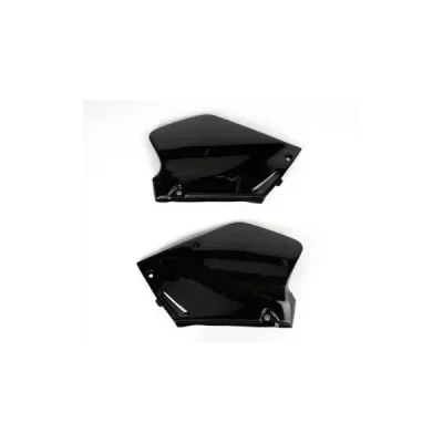 Komplet plastikowych osłon bocznych tylnych UFO Honda CR 125 95-97 CR 250 95-96 czarne (HO02673001)