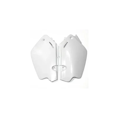 Komplet plastikowych osłon bocznych tylnych UFO Honda CR 125 91-92 CR 250 90-91 CR 500 91-01 białe (HO02626041) Komplet plastikowych osłon bocznych tylnych UFO Honda CR 125 91-92 CR 250 90-91 CR 500 91-01 białe (HO02626041)
