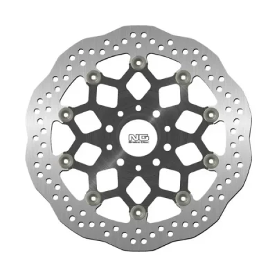 Tarcza hamulcowa Duke 890 R ABS środek aluminiowy 320x52x5mm pływająca wave 5 otworów 20-22 przód - NG Tarcza hamulcowa Duke 890 R ABS środek aluminiowy 320x52x5mm pływająca wave 5 otworów 20-22 przód - NG