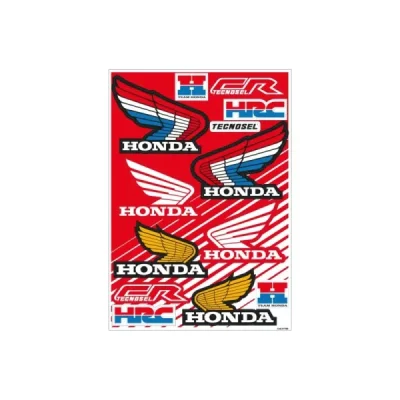 Komplet naklejek Blackbird okleiny czarny reklamowe logo Honda vintage - TECNOSEL Komplet naklejek Blackbird okleiny czarny reklamowe logo Honda vintage - TECNOSEL