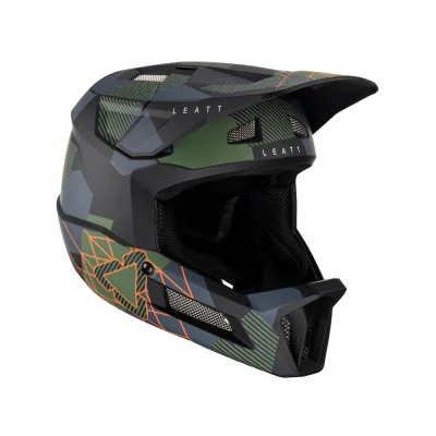 Kask rowerowy MTB Gravity 2.0 V23 Camo czarny/grafitowy/zielony XS (53-54 cm) - Leatt Kask rowerowy MTB Gravity 2.0 V23 Camo czarny/grafitowy/zielony XS (53-54 cm) - Leatt