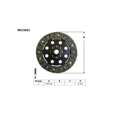 Tarcza sprzęgłowa TRW Lucas MCC 601 (MCC601)
