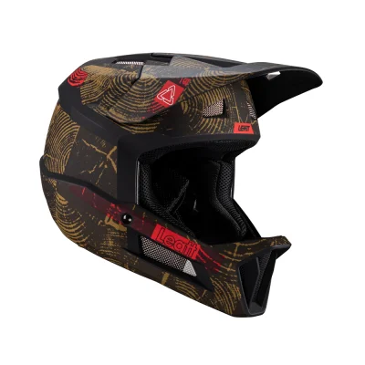 Kask rowerowy Gravity 2.0 V24 Timber czarny/brązowy XL (61-62 cm) - Leatt Kask rowerowy Gravity 2.0 V24 Timber czarny/brązowy XL (61-62 cm) - Leatt