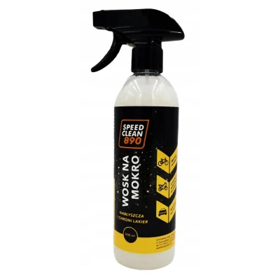 Wosk na mokro do motocykli, rowerów i samochodów 500 ml - SPEEDCLEAN 890 Wosk na mokro do motocykli, rowerów i samochodów 500 ml - SPEEDCLEAN 890