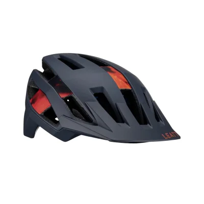 Kask rowerowy MTB Trail 3.0 V23 Shadow szary/pomarańczowy M (55-59 cm) - Leatt