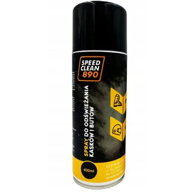 Spray do odświeżania kasków i butow 400 ml - SPEEDCLEAN 890 Spray do odświeżania kasków i butow 400 ml - SPEEDCLEAN 890