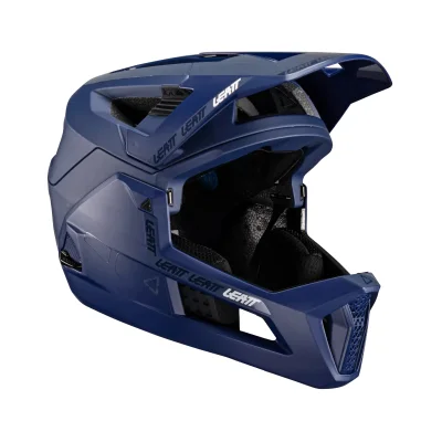 Kask cross/enduro Enduro 4.0 V24 Helmet blue granatowy L (59-63 cm) wypinana szczęka - Leatt
