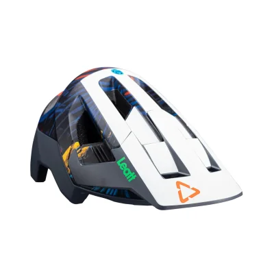 Kask rowerowy MTB Allmtn 4.0 V24 Jungle granatowy/biały M (55-59 cm) - Leatt Kask rowerowy MTB Allmtn 4.0 V24 Jungle granatowy/biały M (55-59 cm) - Leatt