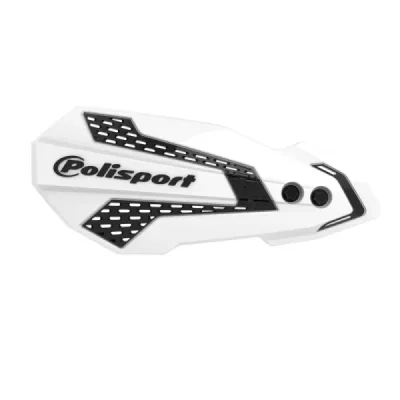 Komplet osłon dłoni Polisport MX Yamaha YZ YZF 08-22 biało czarne (8308200014)
