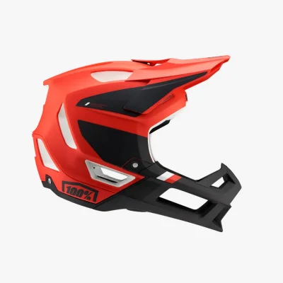Kask integralny Trajecta red fluo/black czerwony fluo/czarny S (52-56 cm) - 100% Procent Kask integralny Trajecta red fluo/black czerwony fluo/czarny S (52-56 cm) - 100% Procent