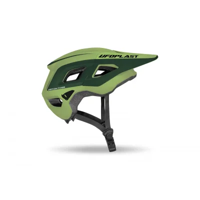 Kask rowerowy MTB / E-Bike Defcon-Three zielony/khaki XS/S/M - UFO Kask rowerowy MTB / E-Bike Defcon-Three zielony/khaki XS/S/M - UFO