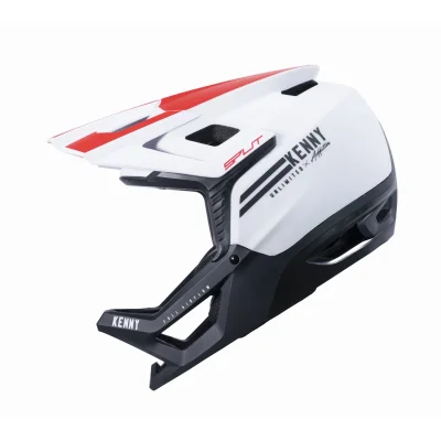 Kask rowerowy MTB Split red/white niebieski/biały/czerwony L (59-60 cm) - Kenny Racing Kask rowerowy MTB Split red/white niebieski/biały/czerwony L (59-60 cm) - Kenny Racing
