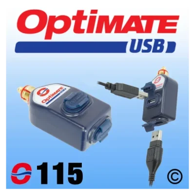 Ładowarka USB z wtyczką DIN CAN-BUS BMW dwa gniazdka USB 3300mA prosta - Optimate Ładowarka USB z wtyczką DIN CAN-BUS BMW dwa gniazdka USB 3300mA prosta - Optimate