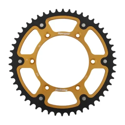Zębatka tylna Supersprox Stealth stalowo-aluminiowa RST-808:50 (JTR808.50), rozmiar 520, złota (RST-808:50-GLD) Zębatka tylna Supersprox Stealth stalowo-aluminiowa RST-808:50 (JTR808.50), rozmiar 520, złota (RST-808:50-GLD)