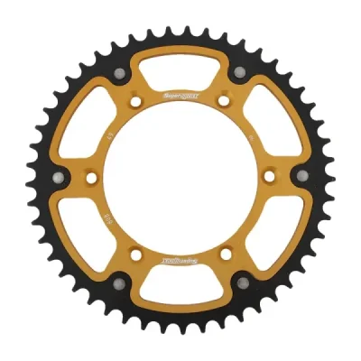 Zębatka tylna Supersprox Stealth stalowo-aluminiowa RST-808:49 (JTR808.49), rozmiar 520, złota (RST-808:49-GLD) Zębatka tylna Supersprox Stealth stalowo-aluminiowa RST-808:49 (JTR808.49), rozmiar 520, złota (RST-808:49-GLD)