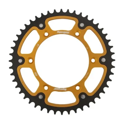 Zębatka tylna Supersprox Stealth stalowo-aluminiowa RST-808:48 (JTR808.48), rozmiar 520, złota (RST-808:48-GLD) Zębatka tylna Supersprox Stealth stalowo-aluminiowa RST-808:48 (JTR808.48), rozmiar 520, złota (RST-808:48-GLD)