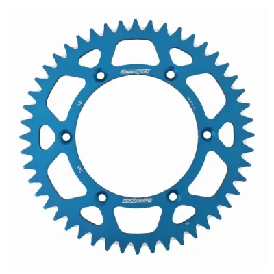Zębatka tylna 270 48 Yamaha YZ/YZF '99-'18 aluminium 7075-T6 niebieski JTR251.48 JTR245/2.48 - SUPERSPROX