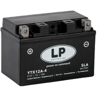 Akumulator bezobsługowy 12V 10Ah Landport YTX12A-4 (YTX12A4 L)
