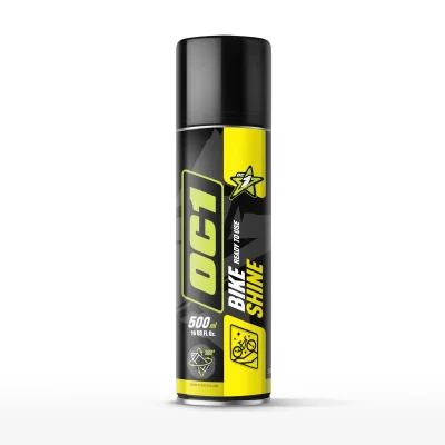 Bike shine nabłyszczacz i konserwator w sprayu 500 ml - OC1 Bike shine nabłyszczacz i konserwator w sprayu 500 ml - OC1