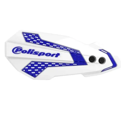 Komplet osłon dłoni Polisport MX Flow Yamaha YZ YZF WR 08-22biało niebieski (8308200016)