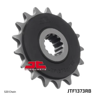 Zębatka przednia JT F1373-17RB, 17Z, rozmiar 520 z tłumikiemAlternatywnie: 7260273 Zębatka przednia JT F1373-17RB, 17Z, rozmiar 520 z tłumikiemAlternatywnie: 7260273