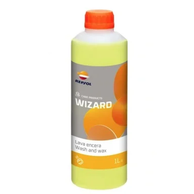 Szampon z woskiem do mycia pojazdów wash and wax 1l - Repsol Szampon z woskiem do mycia pojazdów wash and wax 1l - Repsol