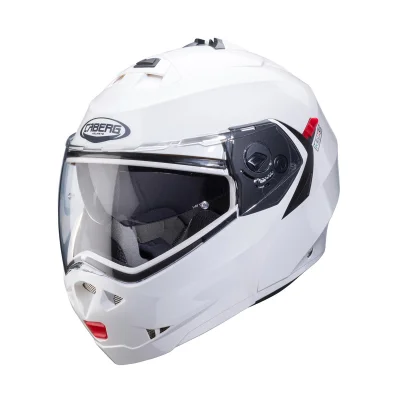 Kask szczękowy flip-up Duke X Solid biały połysk S pinlock - Caberg Kask szczękowy flip-up Duke X Solid biały połysk S pinlock - Caberg