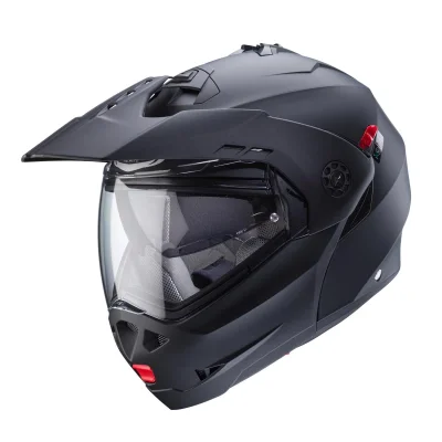Kask szczękowy flip-up Tourmax X Solid czarny mat L pinlock - Caberg Kask szczękowy flip-up Tourmax X Solid czarny mat L pinlock - Caberg