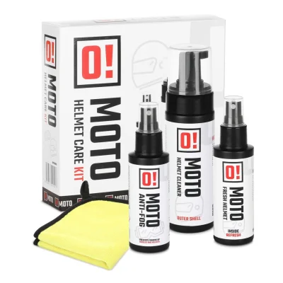Zestaw prezentowy do pielęgnacji kasku Helmet care and protect - O-MOTO Zestaw prezentowy do pielęgnacji kasku Helmet care and protect - O-MOTO