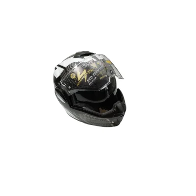 Kask szczękowy Exo-Tech Animo black/white czarny/biały M - Scorpion Kask szczękowy Exo-Tech Animo black/white czarny/biały M - Scorpion