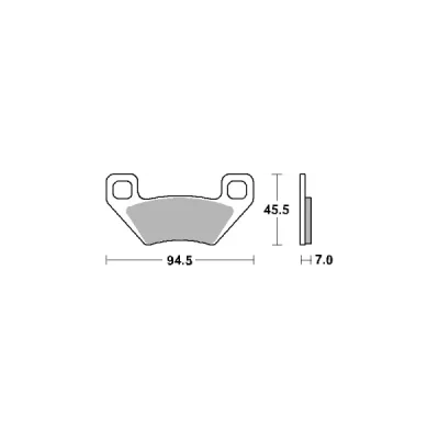 sbs Klocki hamulcowe