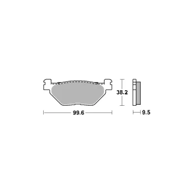 Klocki hamulcowe SBS KH319/2 Street Ceramic czarny (769HF) Klocki hamulcowe SBS KH319/2 Street Ceramic czarny (769HF)