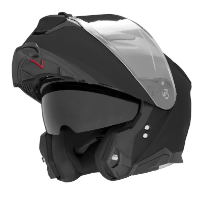 Kask szczękowy N967 Solid czarny mat S z blendą - NOX