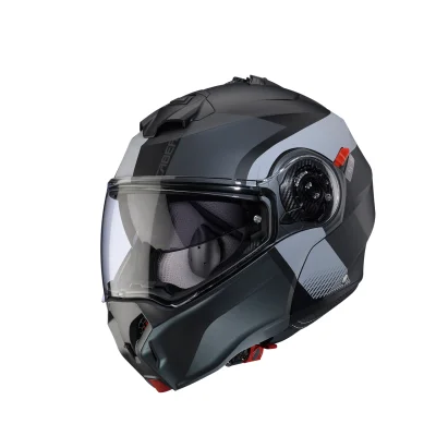 Kask szczękowy flip-up Duke Evo Indy szary/czarny mat L pinlock - Caberg Kask szczękowy flip-up Duke Evo Indy szary/czarny mat L pinlock - Caberg