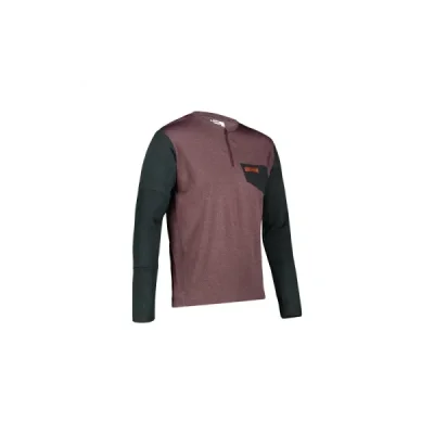 Leatt Koszulka Rowerowa Mtb Trail 4.0 Jersey Malbec Fioletowy/Czarny Xl Leatt Koszulka Rowerowa Mtb Trail 4.0 Jersey Malbec Fioletowy/Czarny Xl