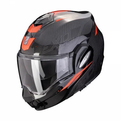 Kask szczękowy Exo-Tech Carbon Rover bk-red czarny/czerwony XXL - Scorpion Kask szczękowy Exo-Tech Carbon Rover bk-red czarny/czerwony XXL - Scorpion
