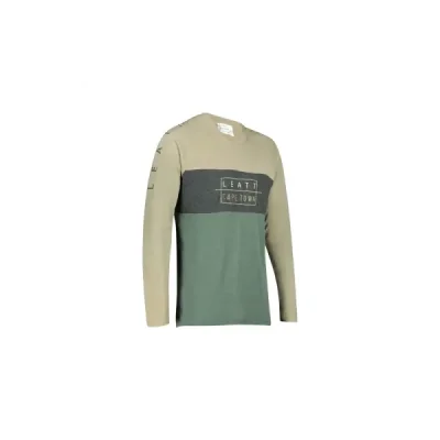 Leatt Koszulka Rowerowa Mtb Gravity 2.0 Jersey Ivy Piaskowy/Grafitowy/Zielony S Leatt Koszulka Rowerowa Mtb Gravity 2.0 Jersey Ivy Piaskowy/Grafitowy/Zielony S