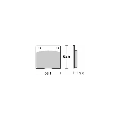 Klocki hamulcowe SBS KH36 Street Ceramic czarny (512H.HF) Klocki hamulcowe SBS KH36 Street Ceramic czarny (512H.HF)
