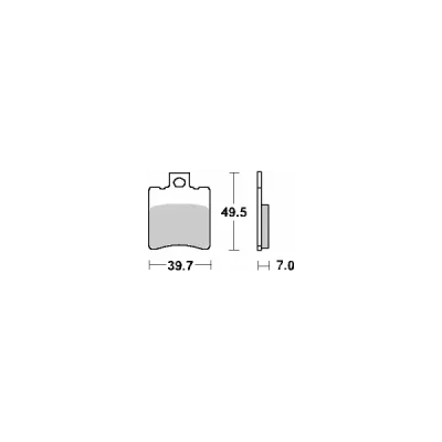 Klocki hamulcowe SBS KH193 Maxi Carbon Tech czarny (143CT) Klocki hamulcowe SBS KH193 Maxi Carbon Tech czarny (143CT)