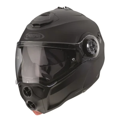 Kask szczękowy Droid czarny mat S pinlock - Caberg Kask szczękowy Droid czarny mat S pinlock - Caberg