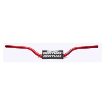 Kierownica Renthal 604 28,6mm Fatbar RC Honda Kawasaki czerwona (604-01-RD)