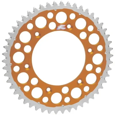 Zębatka tylna Twinring 899 stalowo-aluminiowa pomarańczowa 50 KTM/Husqvarna/Husaberg kompatybilna - Renthal Zębatka tylna Twinring 899 stalowo-aluminiowa pomarańczowa 50 KTM/Husqvarna/Husaberg kompatybilna - Renthal